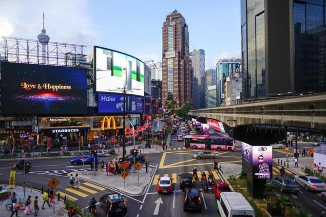 1 Bukit Ceylon, Bukit Bintang, 2Pax Leilighet Kuala Lumpur Eksteriør bilde